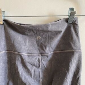 Lululemon Marble Grey Wunder Under Leggings
